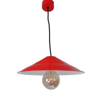 Lámpara de Techo rojo Lirio A&A Iluminación,hi-res