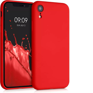 Carcasa Para iPhone ( XR ) Silicona Slim Rojo,hi-res