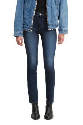 Jeans Mujer 724 High Rise Straight Azul Levis 18883-0048,hi-res