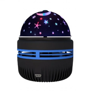 Mini Proyector De Luz De Cielo Estrellado Y Luna Esfera Giratoria USB,hi-res