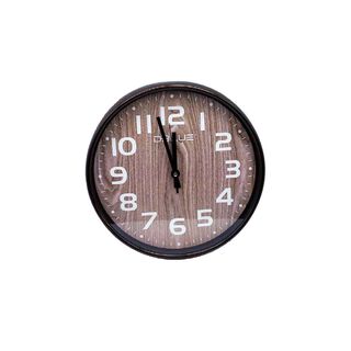 Reloj De Pared 12 Pulgadas Fondo Diseño Madera - PuntoStore,hi-res