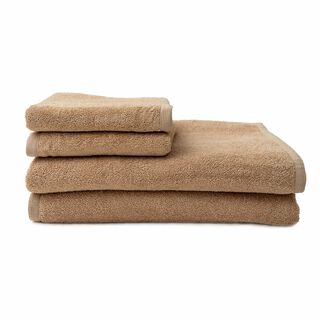 Set 2 toallas mano y 2 toallones baño Kanika, 100% algodón, 600 gr.,hi-res