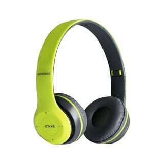 Audifonos Bluetooth P47 FM TF Microfono Verde,hi-res