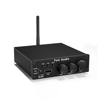 Amplificador Estéreo Bluetooth Fosi Audio BL20C,hi-res