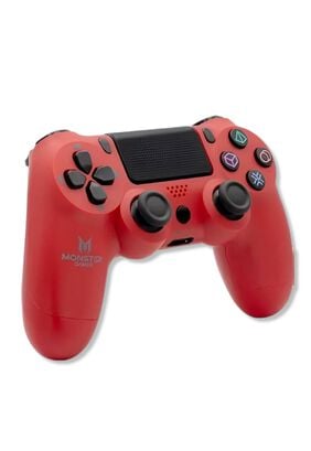 Gamepad Inalámbrico para PS4 Y PC Dual Shock - Monster Rojo,hi-res