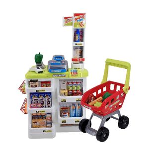 Minisupermercado infantil con carrito,hi-res
