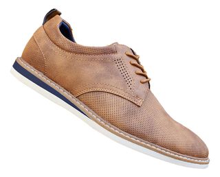Zapato Casual Semi-formales Para Caballero Confortable 7430,hi-res