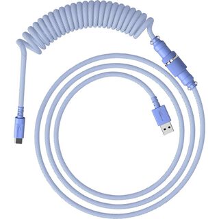 Cable HyperX en espiral USB-C Lila,hi-res