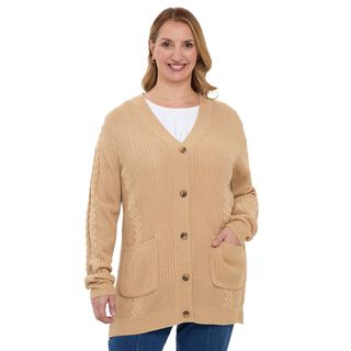 Sweater Mujer Tapado Beige Fashion´s Park,hi-res