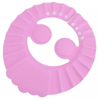 Gorro Para Protección De Baño Bebé Color Rosado,hi-res