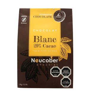 Chocolate Blanco 29% Cacao Neucober 1 Kg,hi-res