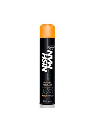 Nishman - Spray Para El Cabello Fijación Ultra Duro N05 400 Ml,hi-res