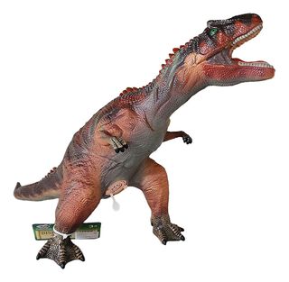 Dinosaurio Tyrannosaurus Rex Gigante De Goma Con Sonido 75cm,hi-res