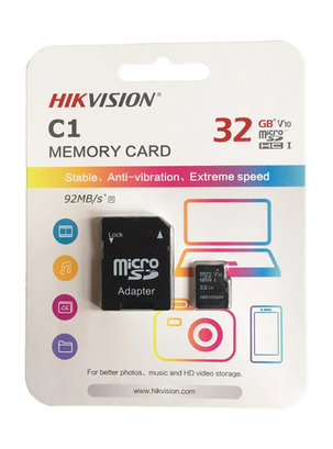  Memoria Micro SD 32Gb HIKVISION SHDC Clase 10 + Adaptador,hi-res