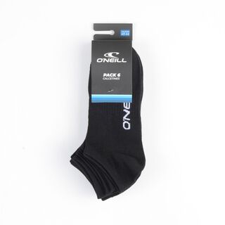 CALCETINES SIXPACK DAYLY SNEAKER NEGRO,hi-res