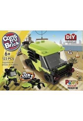 Juego Constru Brick Camion Tolva 3 En 1 | Lego Compatible,hi-res