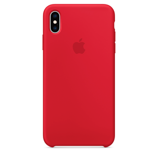 Carcasa Silicona Apple Alt iPhone XS Max Rojo,hi-res