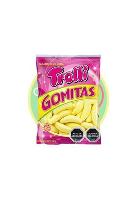 Pack X 5 Gomitas Bananas 80g Trolli Sin Gluten,hi-res