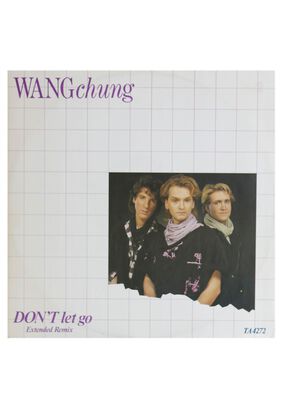 WANG CHUNG - DON'T LET GO (EXTENDED REMIX) 12" MAXI SINGLE VINILO USADO,hi-res