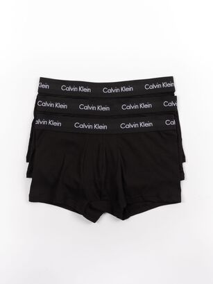 Pack 3 Bóxers New Cotton Stretch Negro Calvin Klein,hi-res