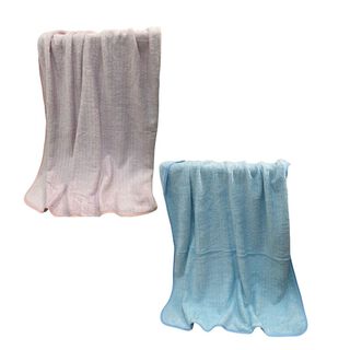 2 toallas de baño toalla de cuerpo microfibra 70 x 135 cm,hi-res