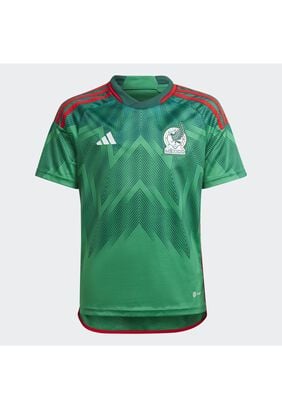 Camiseta México 2022 2023 Titular Niños Original Adidas,hi-res