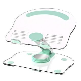 Soporte Acrilico 360° Tablet Celular Ajustable Plegable Escritorio ,hi-res