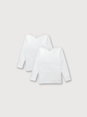 Camiseta Niña Blanco (6M a 4A) OPALINE,hi-res
