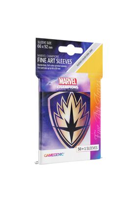 Marvel Champions FINE ART Sleeves – Guardians of the Galaxy Logo,hi-res