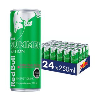 Red Bull Bebida Energética Pack 24 Latas Fruta del Dragón 250Ml,hi-res