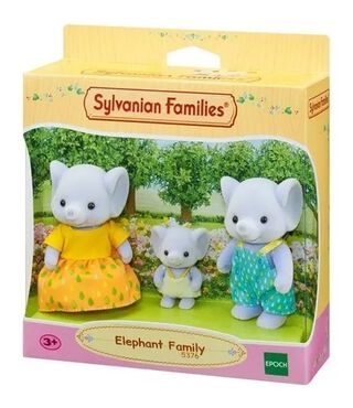 Familia Elefante Sylvanian Families Elephant Family 5376,hi-res