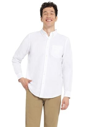 Camisa Hombre Woven Refine Regular Fit Blanco 52798-1172,hi-res