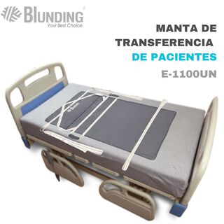 Manta de transferencia de pacientes (130x50)-Color Gris-Blunding,hi-res