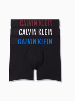 Pack 3 Bóxers Intense Power Cotton Negro Calvin Klein,hi-res