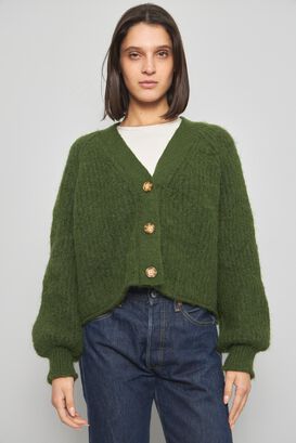 Sweater casual  verde zara talla S 348,hi-res