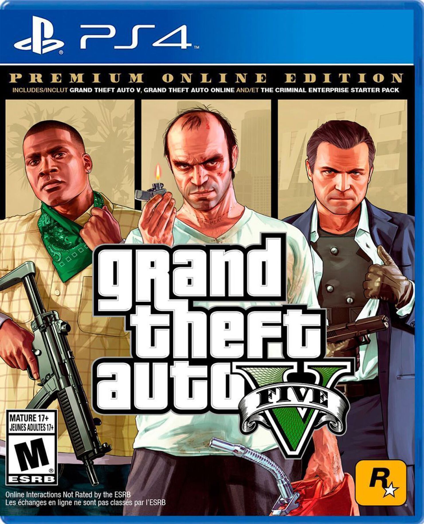 Jugar juegos de computadora Alerta En la mayoría de los casos GTA V Edición Premium para PS4 | Paris.cl