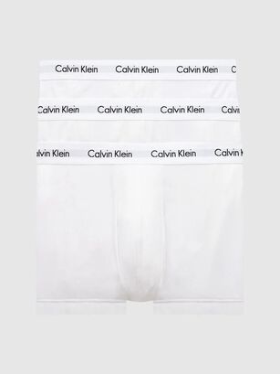 Pack 3 Bóxers New Cotton Stretch Blanco Calvin Klein,hi-res