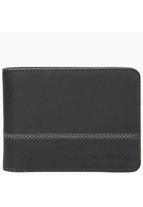 Billetera Outdoor Leather Wallet Negro Unisex,hi-res
