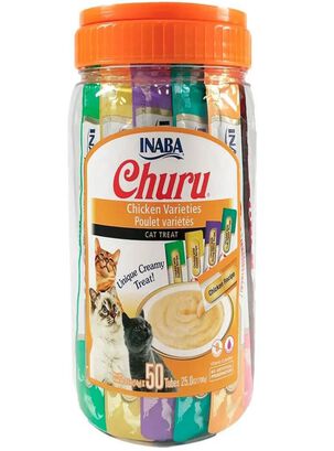 Snack Ciao Churu Pack 50 Unidades Sabor Mix Pollo,hi-res
