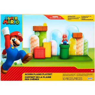 Juguete Escena Acorn Plains Super Mario Nintendo,hi-res