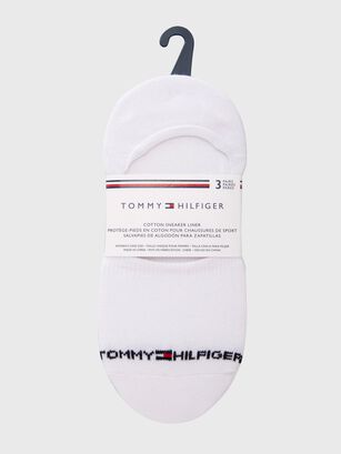 Pack de 3 Socks Liner Blanco Tommy Hilfiger A2,hi-res