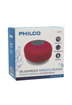 Parlante Wireless  Anti Salpicaduras  Bluetooth Philco,hi-res