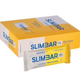 Box 12 Barras de proteína 23gr de proteína Slimbar Piña Colada,hi-res