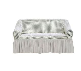 Funda para sofá 2 cuerpos blanco 85 x 135 cm,hi-res