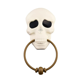 Cráneo 3D - Llamador de Puerta Colgante de Calavera Halloween,hi-res