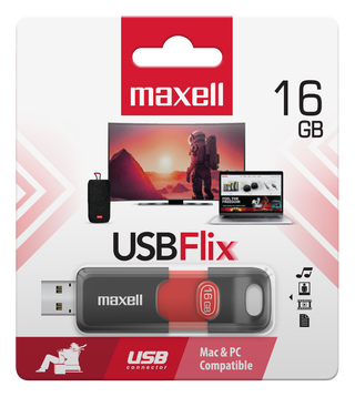 Pendrive Maxell FLIX 16GB 2.0,hi-res
