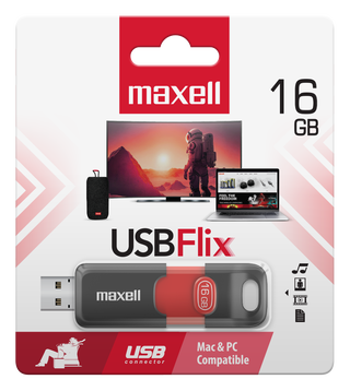 Pendrive Maxell FLIX 16GB 2.0,hi-res