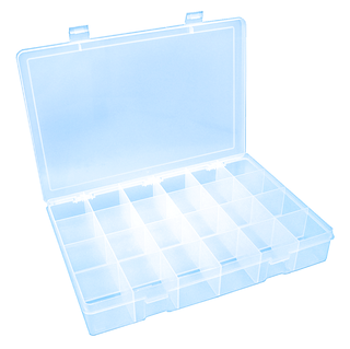 Caja Organizadora Plástica Compartimentos,hi-res