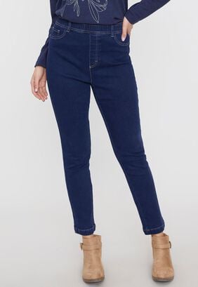 Jeans Leggins Azul Medio - Corona,hi-res