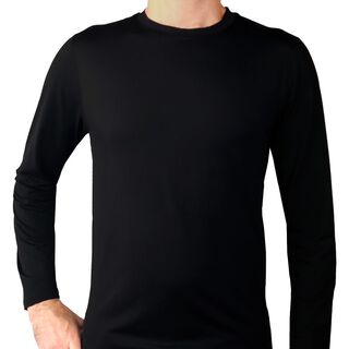Camiseta Sport Primera Capa Negro Tais,hi-res